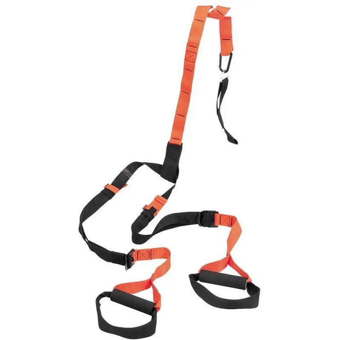 XQMax Multiway Expander Fitnessbanden & Sporttouwen - Zwart/Rood