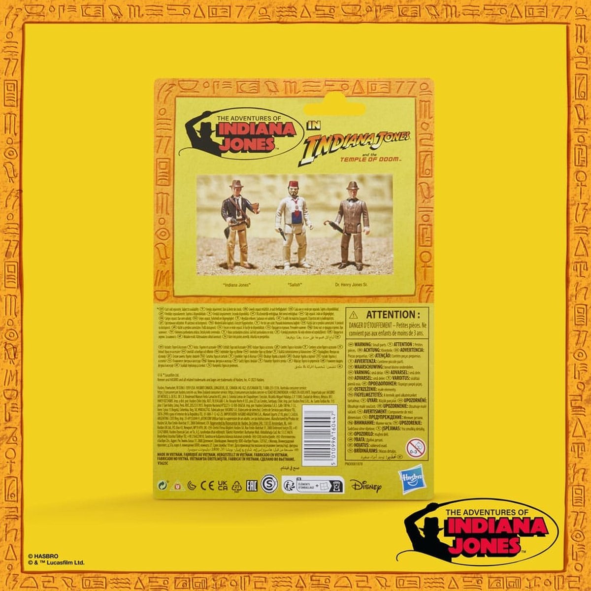 Hasbro Indiana Jones - Retro Collection Dr. Henry Jones Sr. The Last Crusade 10 cm Actiefiguur - Multicolours