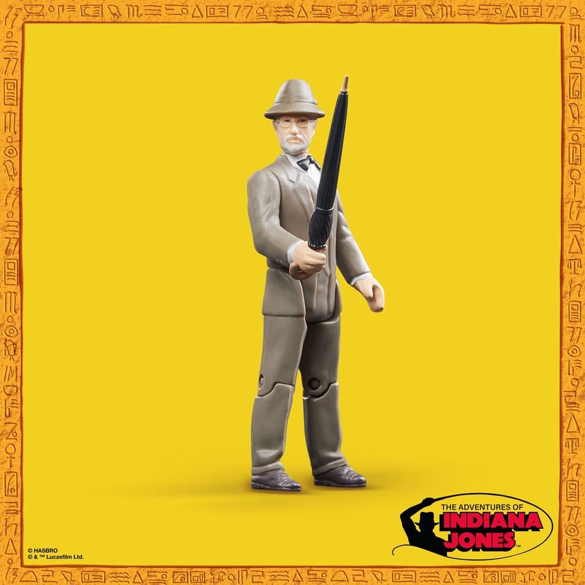 Hasbro Indiana Jones - Retro Collection Dr. Henry Jones Sr. The Last Crusade 10 cm Actiefiguur - Multicolours