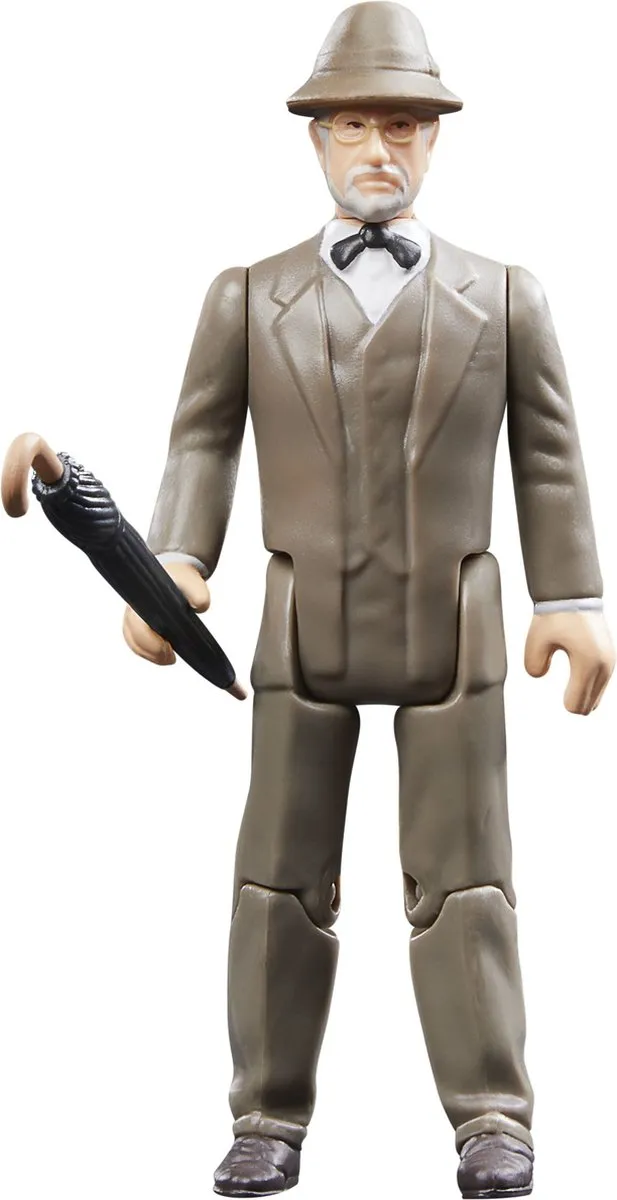 Hasbro Indiana Jones Retro Collection Dr. Henry Jones Sr. Actiefiguur 10cm - afbeelding 5 van 6