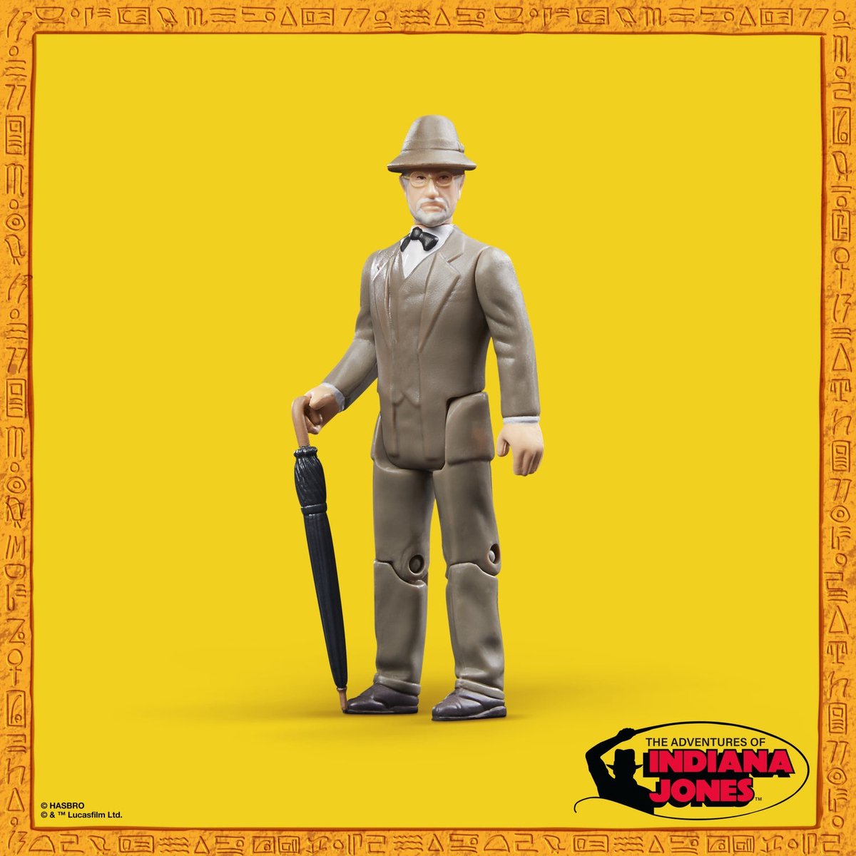 Hasbro Indiana Jones - Retro Collection Dr. Henry Jones Sr. The Last Crusade 10 cm Actiefiguur - Multicolours