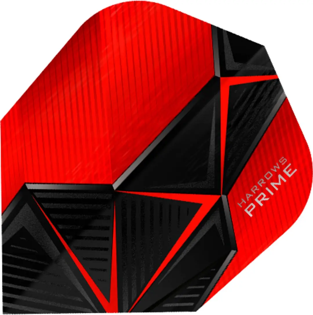 Harrows Prime Rival HF7545 Dart Flights - Rood