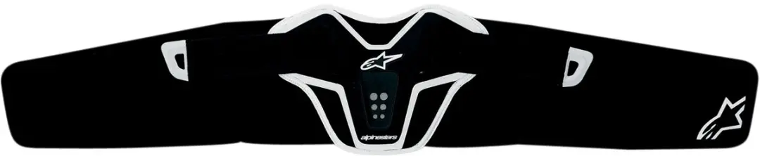 Alpinestars Saturn Niergordel - Zwart/Wit