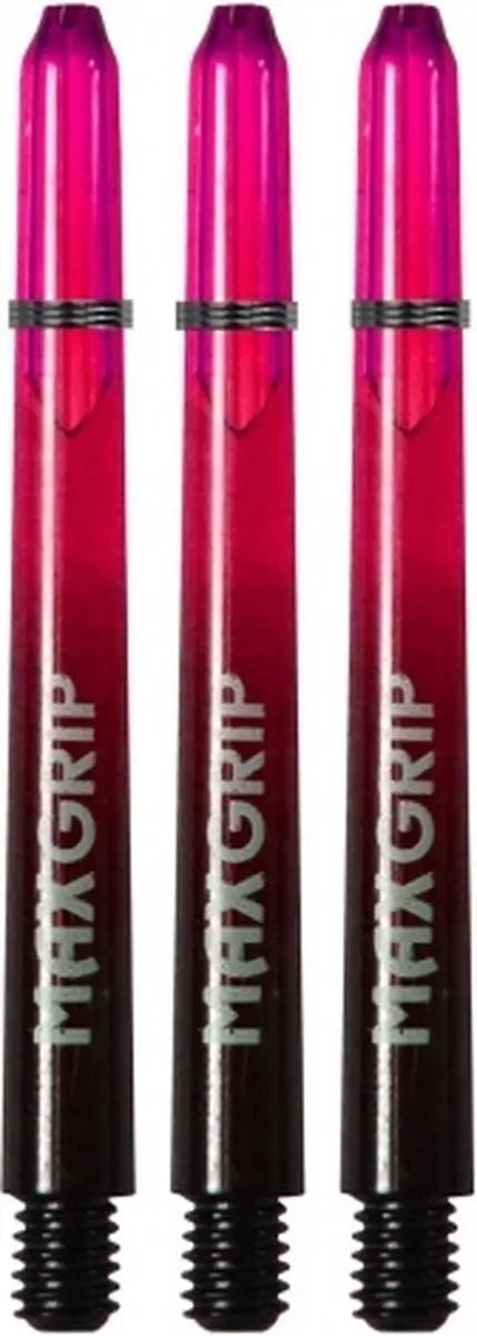 XQMax Maxgrip Dart Shafts QD7005130 - 3 Stuks - Rood