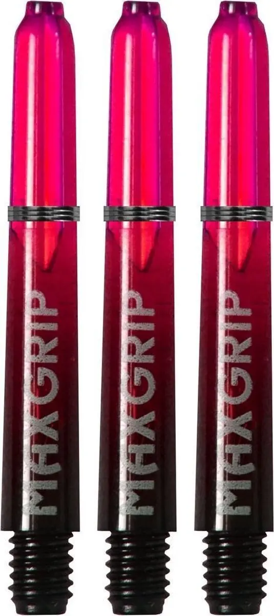 XQMax Maxgrip Dart Shafts QD7005130 - 3 Stuks - Rood