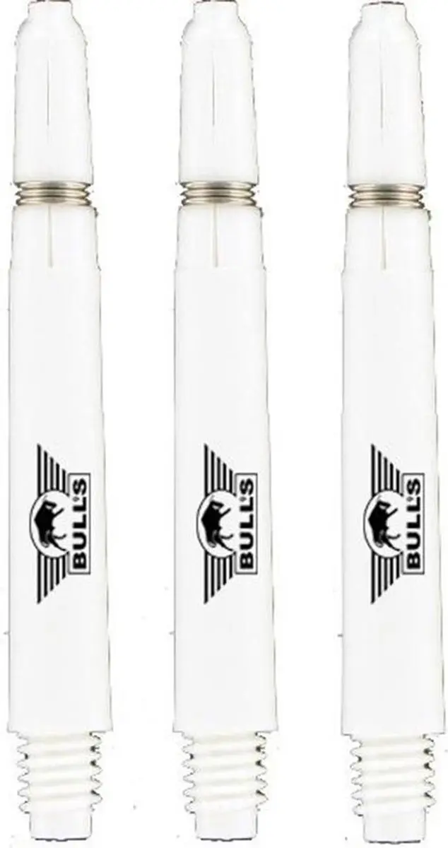 Bull's Nylon Ring In Between Wit - 3 Stuks