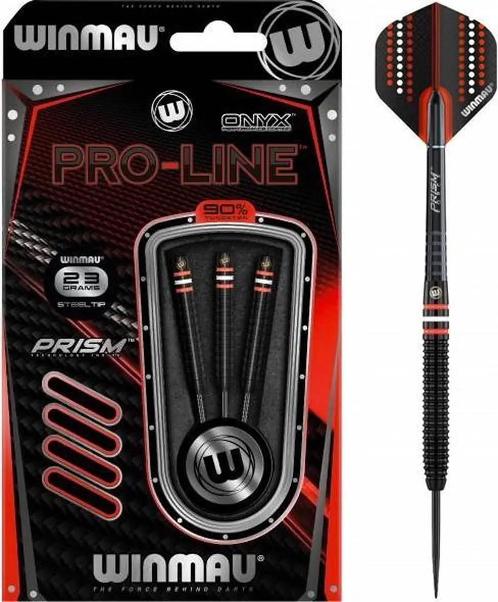 Winmau Pro-Line 90% Dartpijlen 25g - 3 Stuks