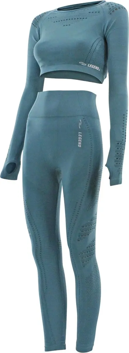 Legend Sport Legging Steel - Blauw M
