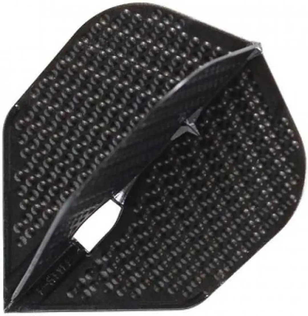 L-Style Champagne L3 Shape Dimple Black Dart Flights FP4301 - 3 Stuks