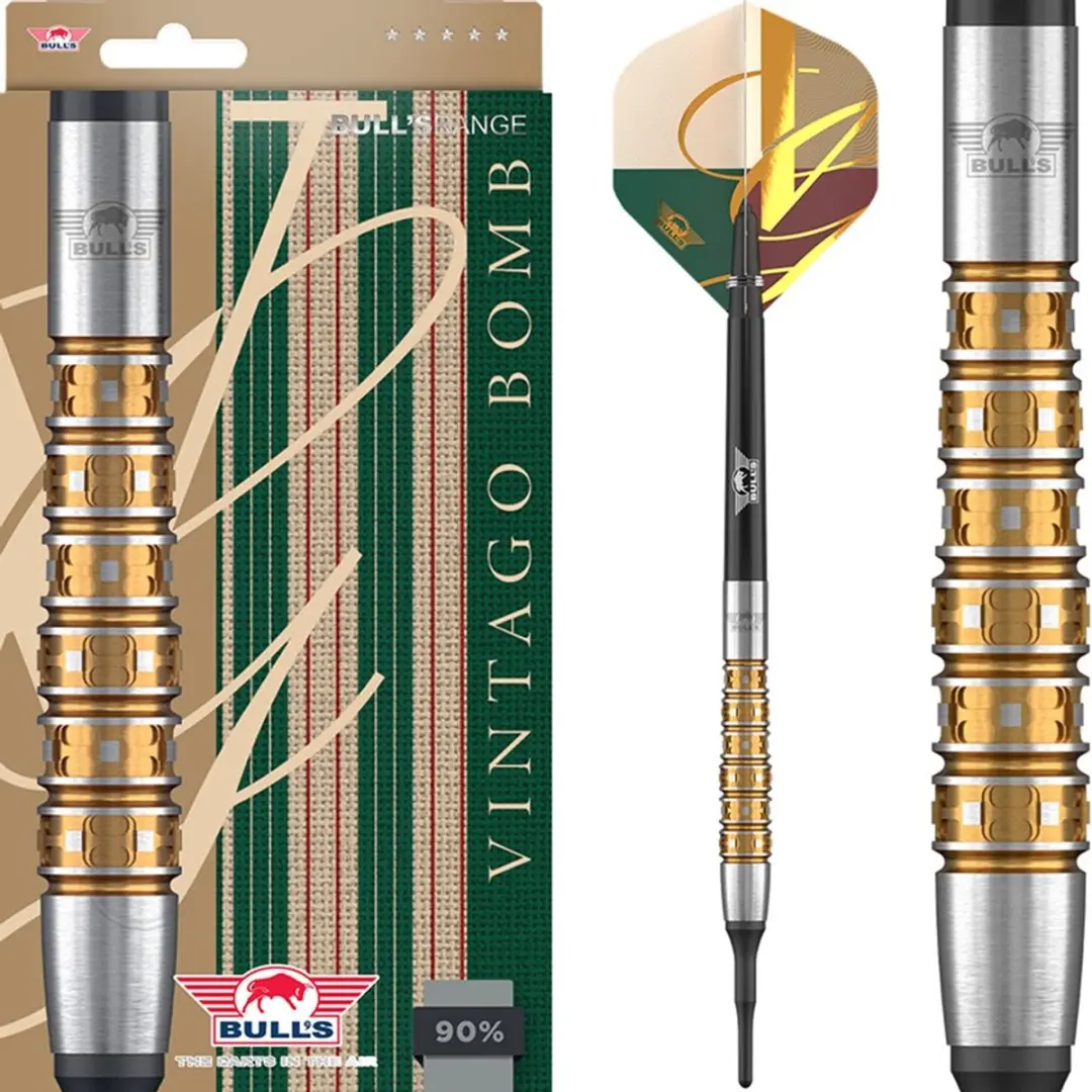 Bull's Vintago Bomb 90% Soft Tip Darts