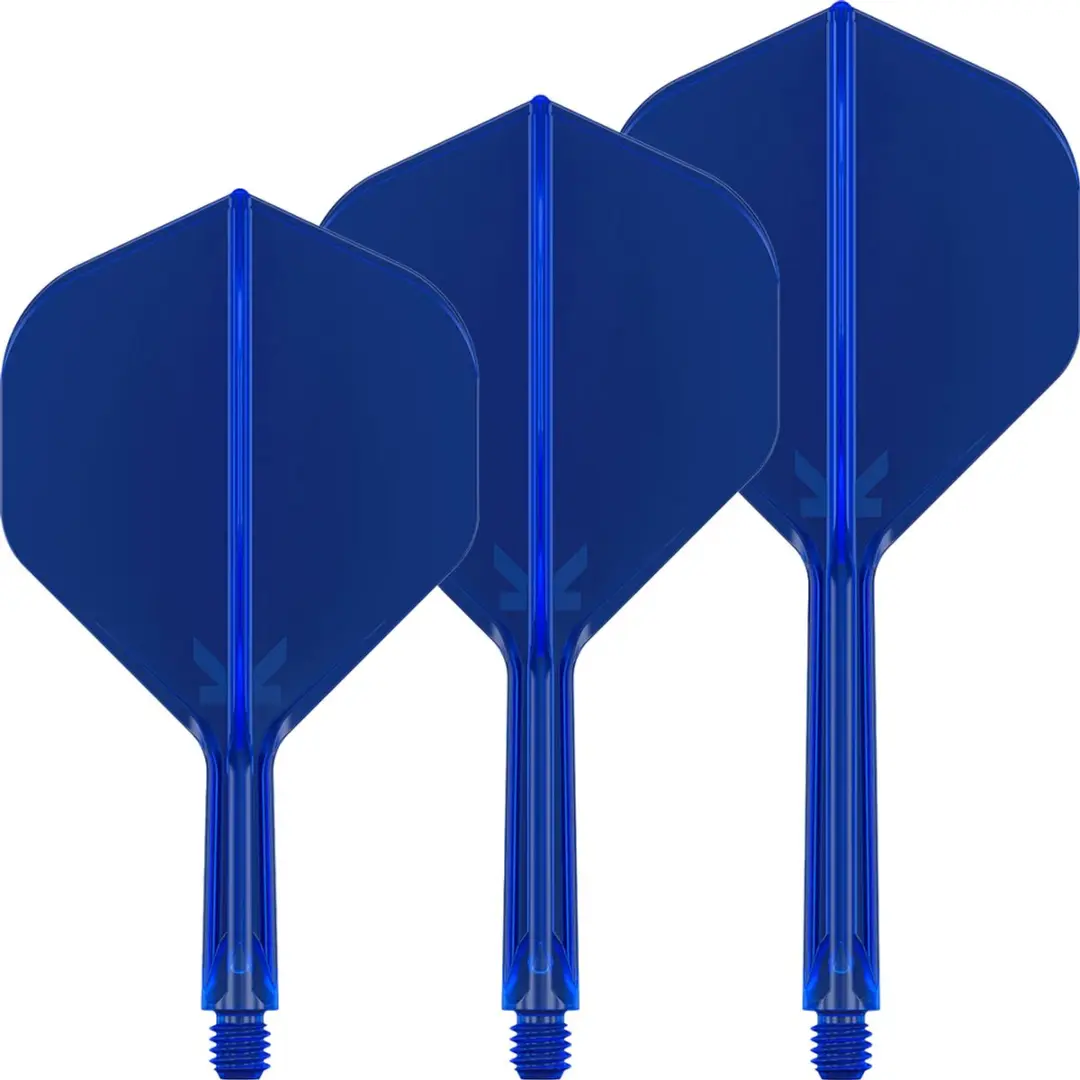 Target K-Flex Blue NO2 Dart Flights Intermediate 26mm