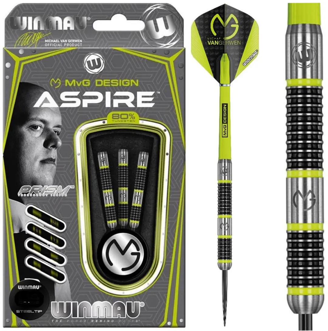 Winmau Michael van Gerwen Aspire Dartpijlen - 3 Stuks