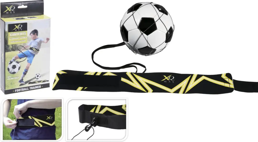 XQMax Voetbaltrainer Band - Zwart