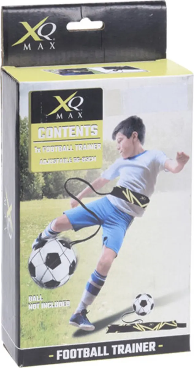 XQMax Voetbaltrainer Band - Zwart