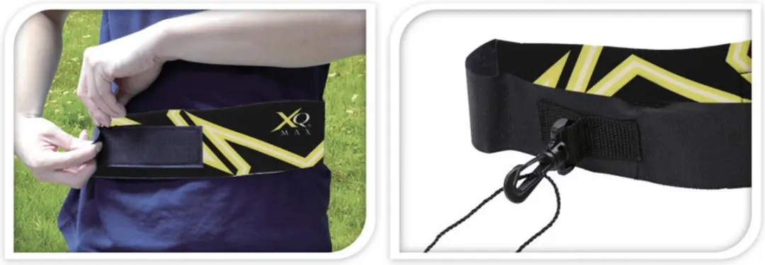 XQMax Voetbaltrainer Band - Zwart