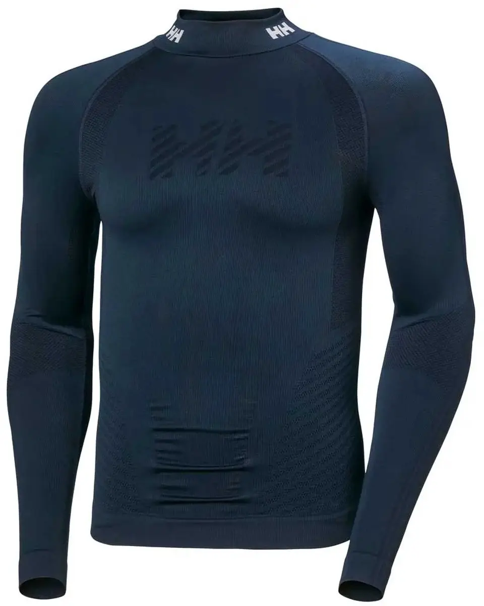Helly Hansen H1 Pro Seamless Graphene Lange Mouwen Basislaag - Navy XL