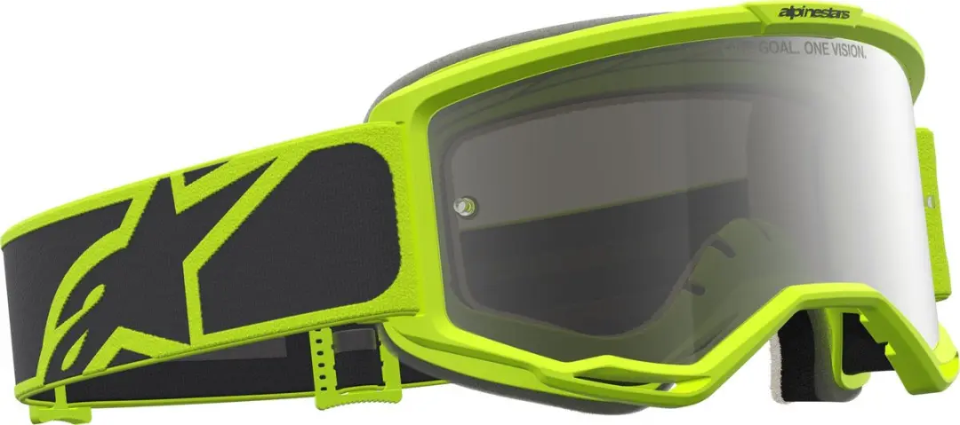Alpinestars Vision 5 Rora Motocrossbril - Grijs/roze - afbeelding 6 van 6