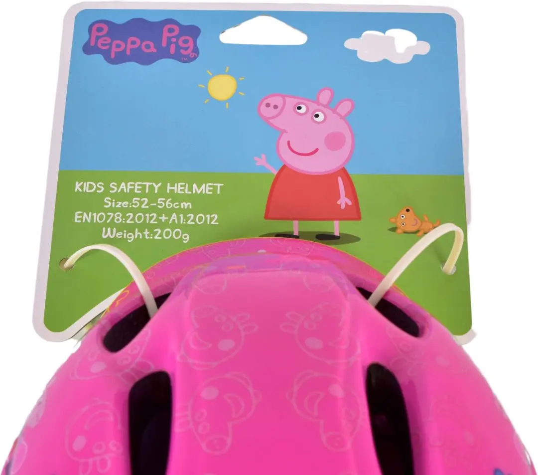 Volare Peppa Pig Fietshelm - Roze - 51-55 cm - afbeelding 6 van 6