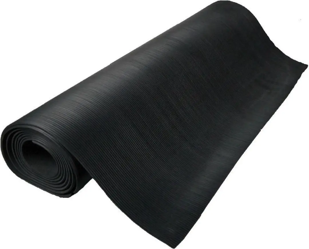 Bull's Dartmat Rubber + Lijn 300x60cm - Zwart