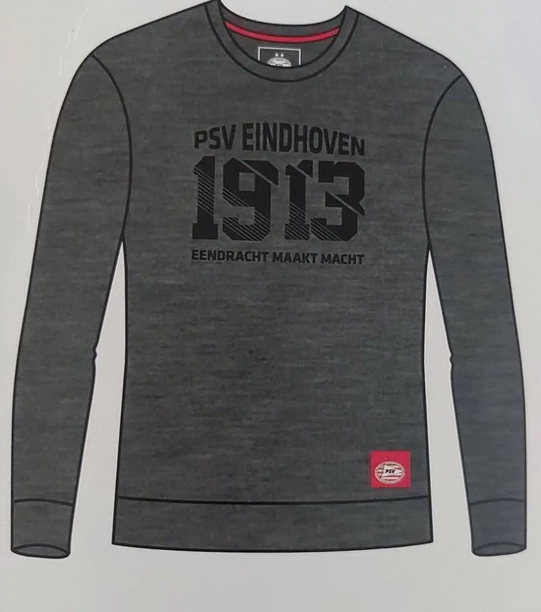 PSV Kids Sweater 128/134 - Grijs