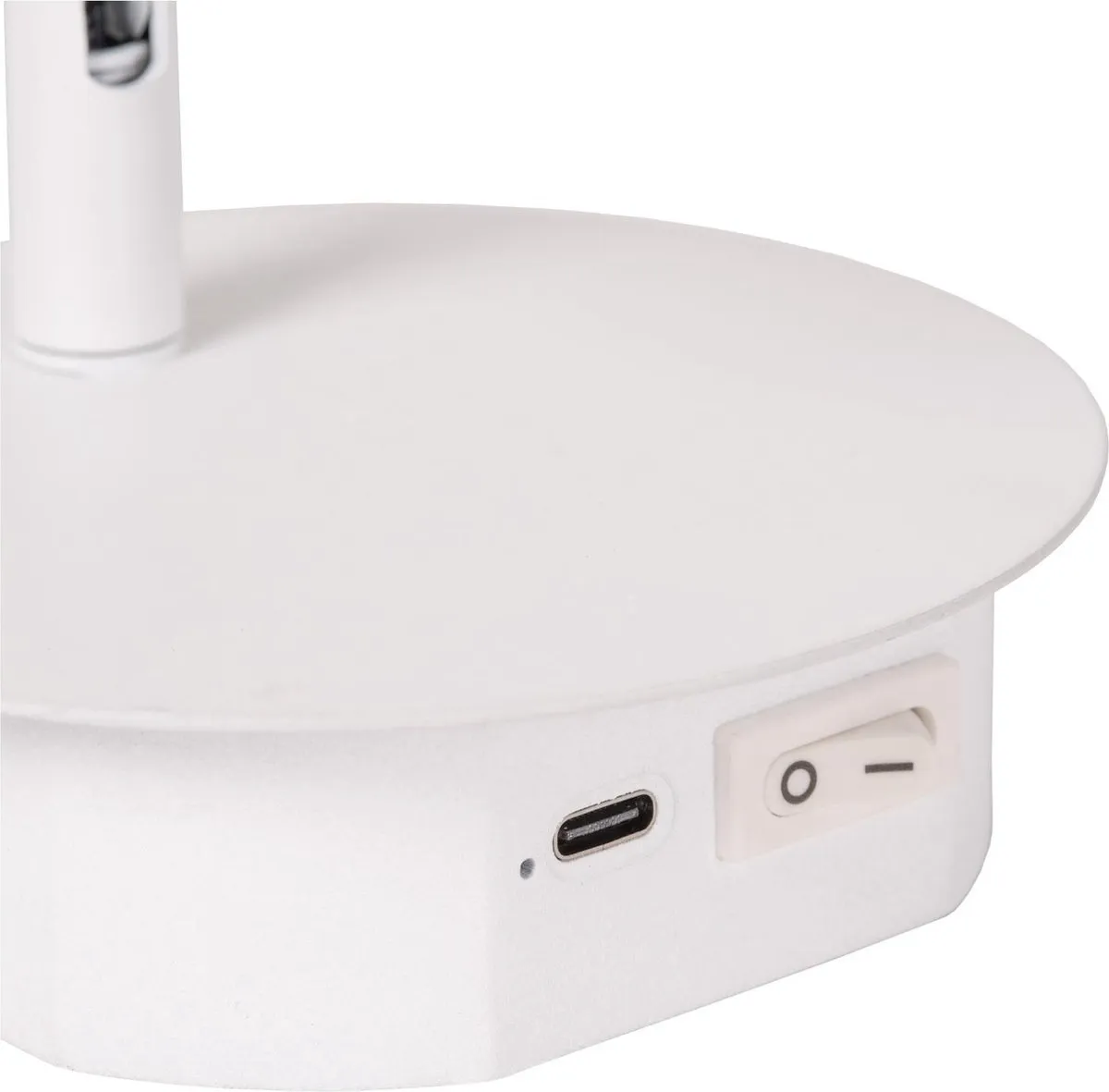 Lucide JOLIJN Oplaadbare Bedlamp/Wandlamp 1x2W 3000K - Wit