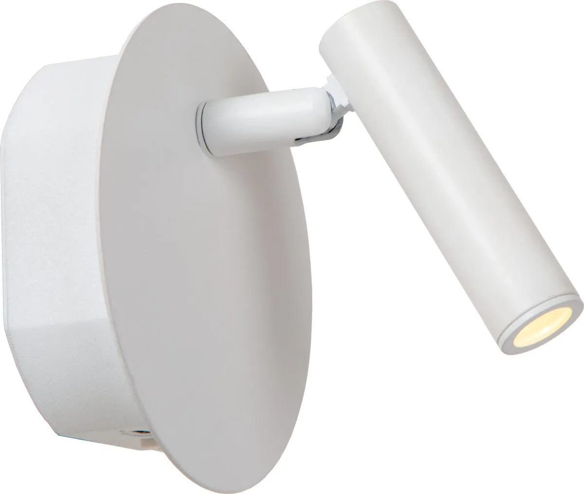 Lucide JOLIJN Oplaadbare Bedlamp/Wandlamp 1x2W 3000K - Wit