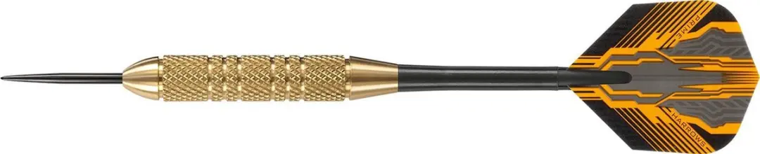 Harrows Club Brass 28Gk - 3 Stuks - Zwart