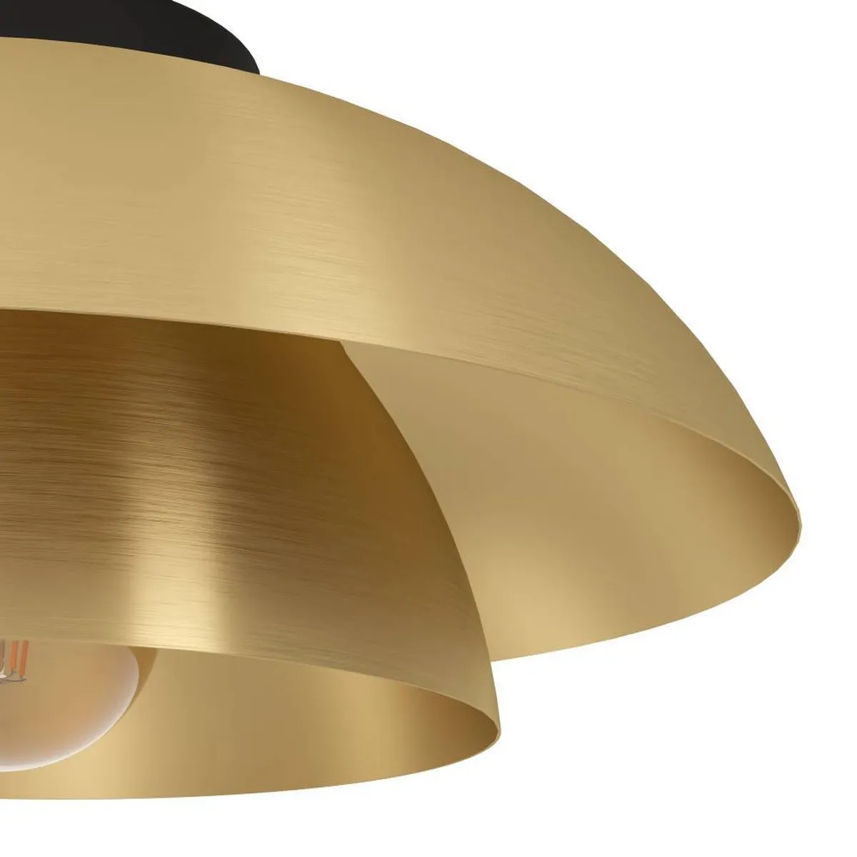 Eglo Cenciara Plafondlamp Ø40cm - Goud/Staal