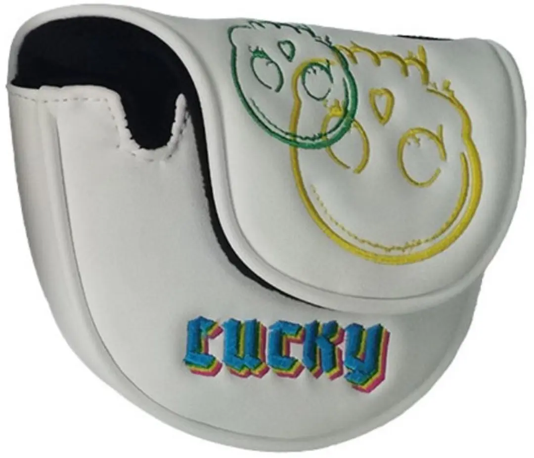 Legend Putter Headcover - Lucky - Wit