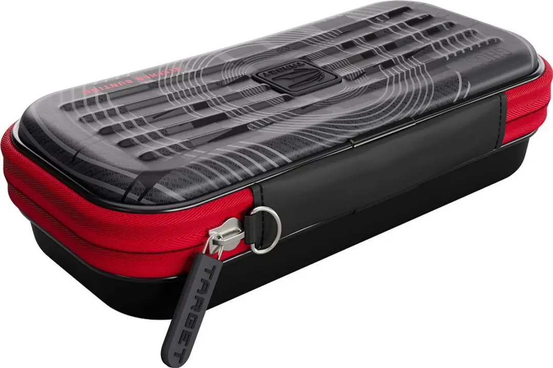 Target Takoma Stephen Bunting Ghost Dart Case - Zwart/Rood/Zilver