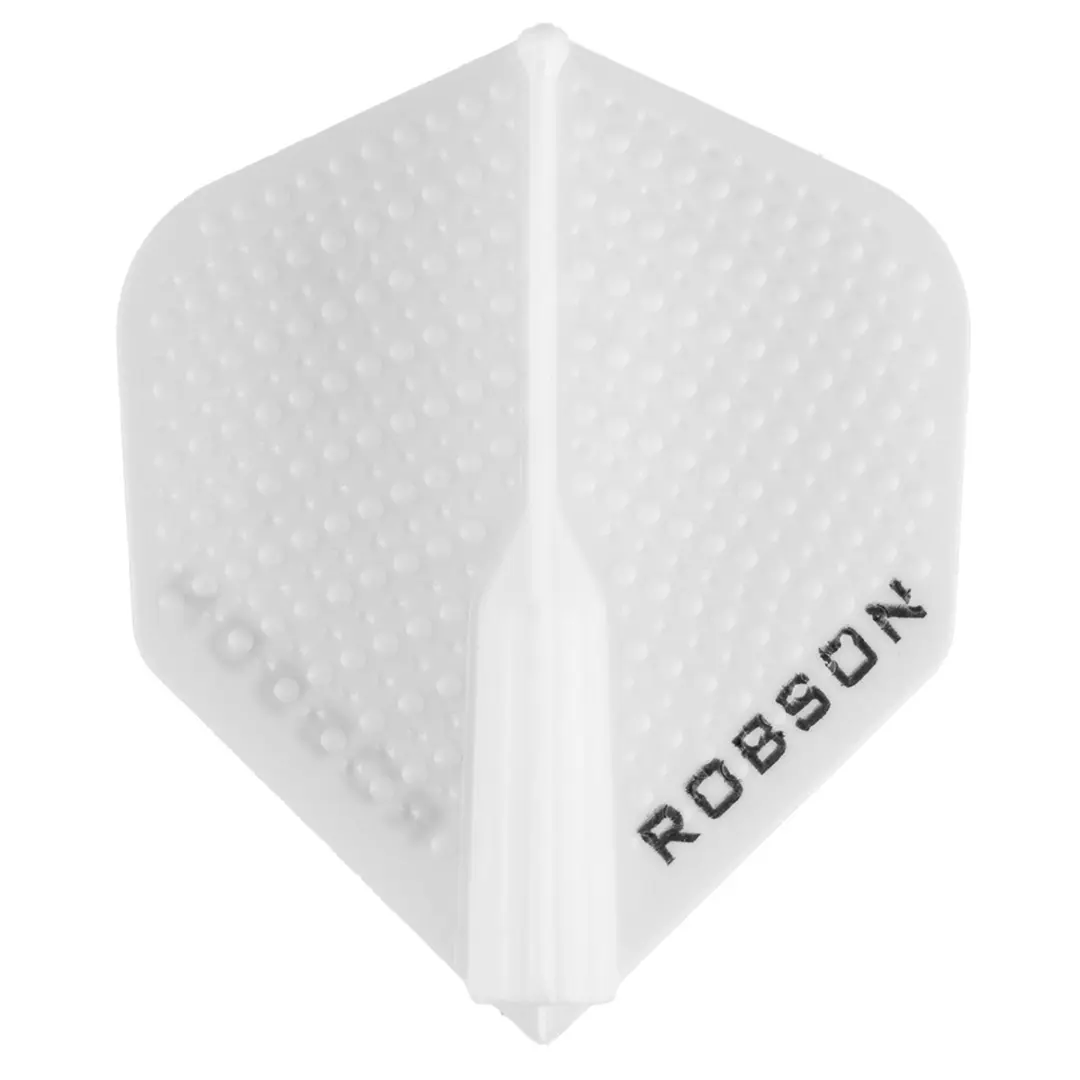 Bull's Robson Plus Dimpled Witte Dartvleugels