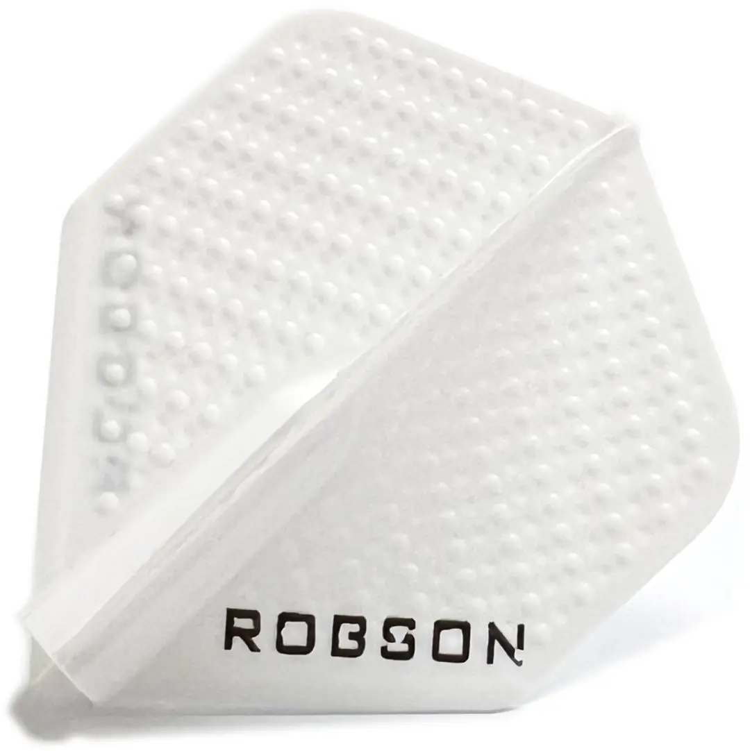Bull's Robson Plus Dimpled Witte Dartvleugels - 3 Stuks