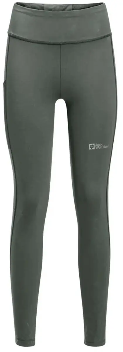 Jack Wolfskin Klintal Leggings L - Slate Green - afbeelding 6 van 6
