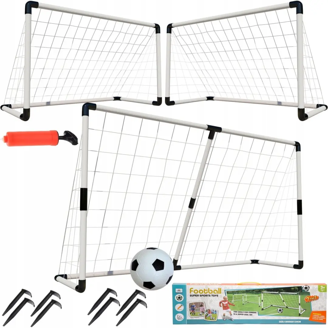 BK Serie Voetbaldoelen 2-in-1 180x120cm