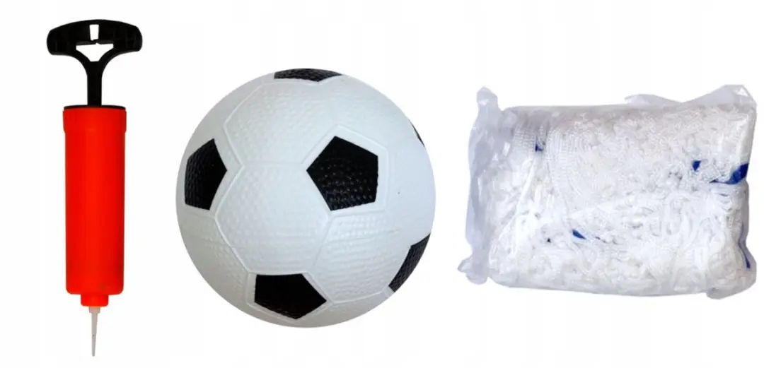 BK Serie Voetbaldoelen 2-in-1 180x120cm - Draagbaar - Wit