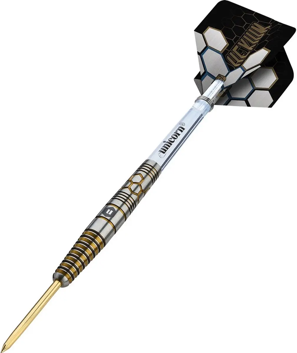 Unicorn Hexium 3 Gold Dartpijlen - 90%