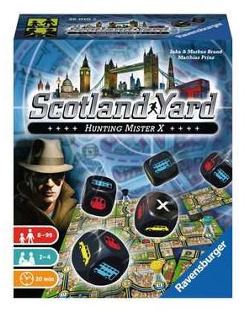 Ravensburger Scotland Yard Bordspel Race