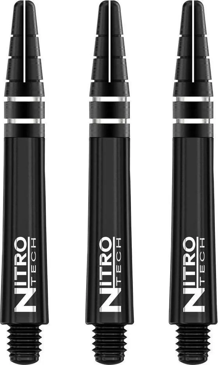 Red Dragon Nitrotech Black TC440 Dart Shafts - 3 Stuks