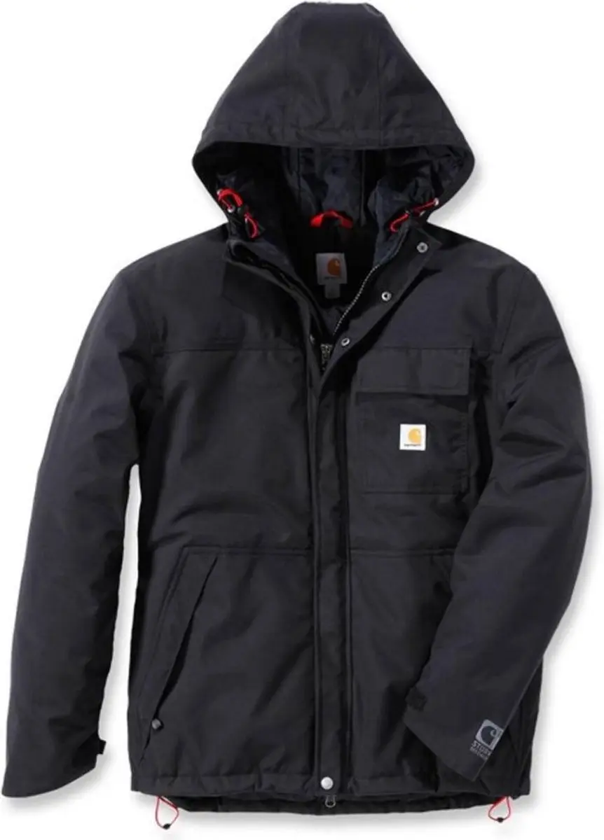 Carhartt Shoreline Jas Dames - S - Zwart - afbeelding 6 van 6