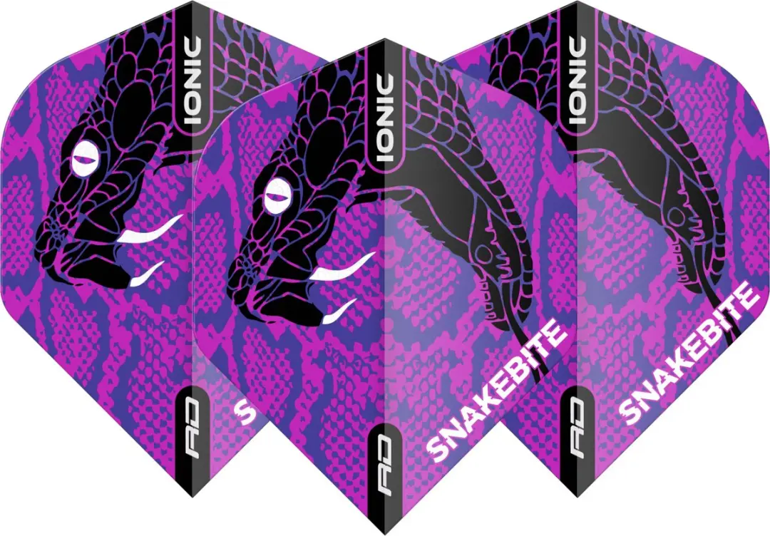 Red Dragon Peter Wright Hardcore Ionic Snakebite Dart Flights