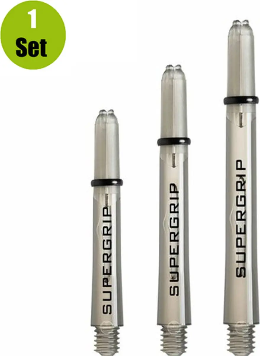 Harrows Supergrip Shaft SH0030 - 3 Stuks - Zwart/Goud