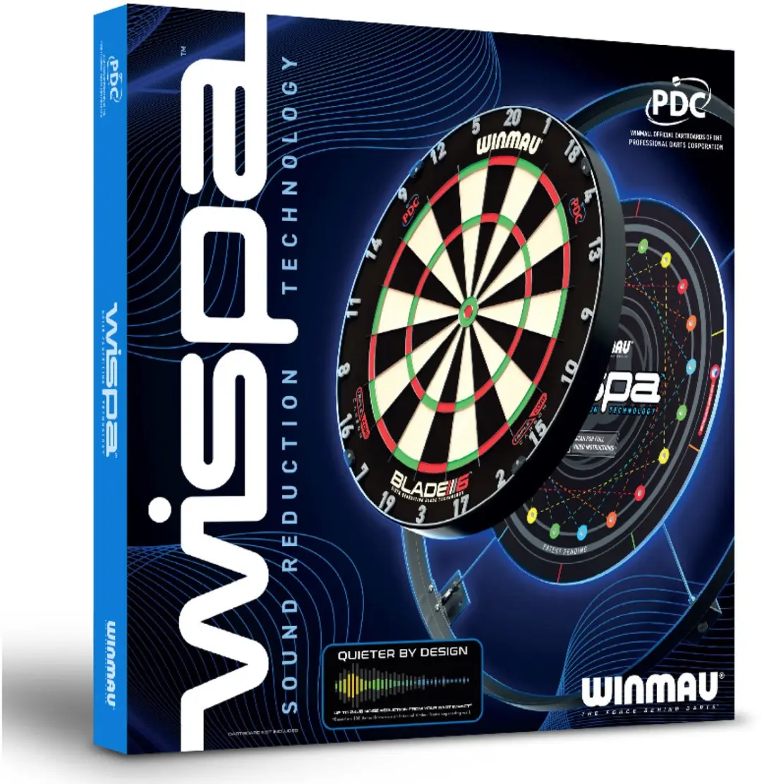 Winmau Wispa Sound Reduction System - Rood