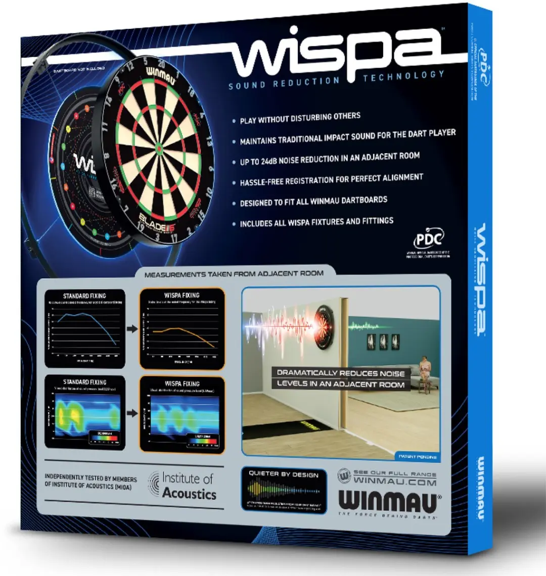 Winmau Wispa Sound Reduction System