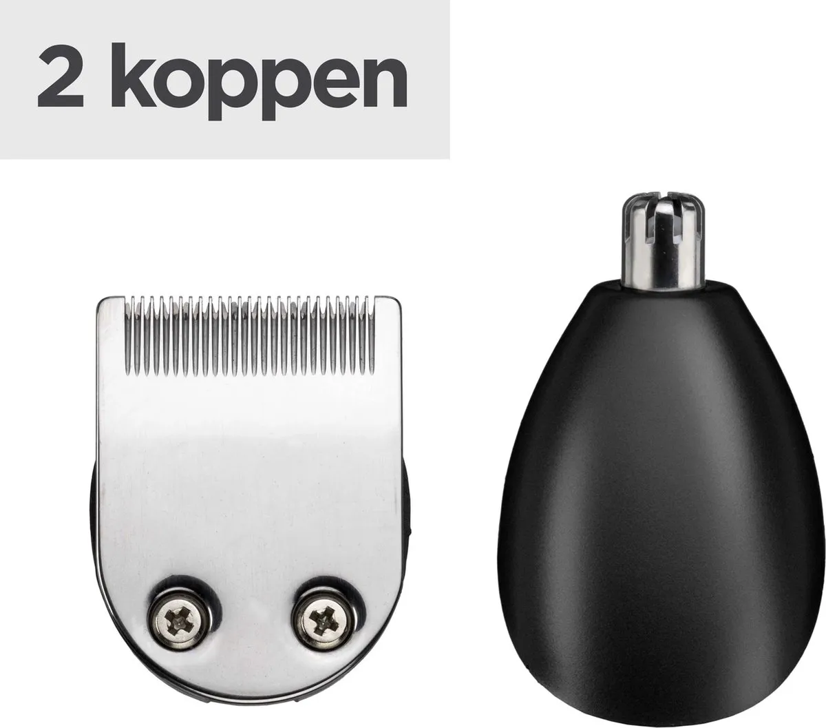 BaByliss Lithium Power T812E Baardtrimmer - 14 standen - Grijs/Zwart