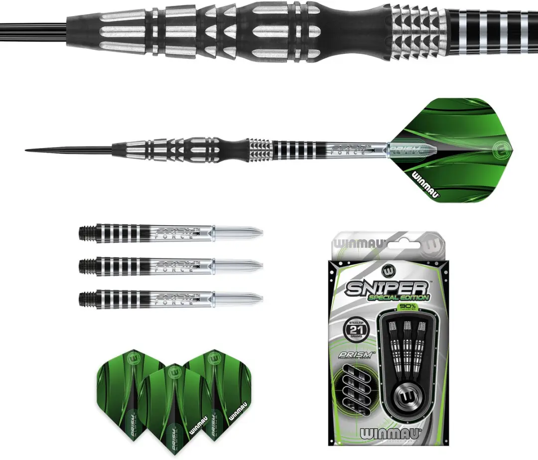 Winmau Sniper S.E. V2 Dartpijlen 23g - 3 Stuks - afbeelding 6 van 6