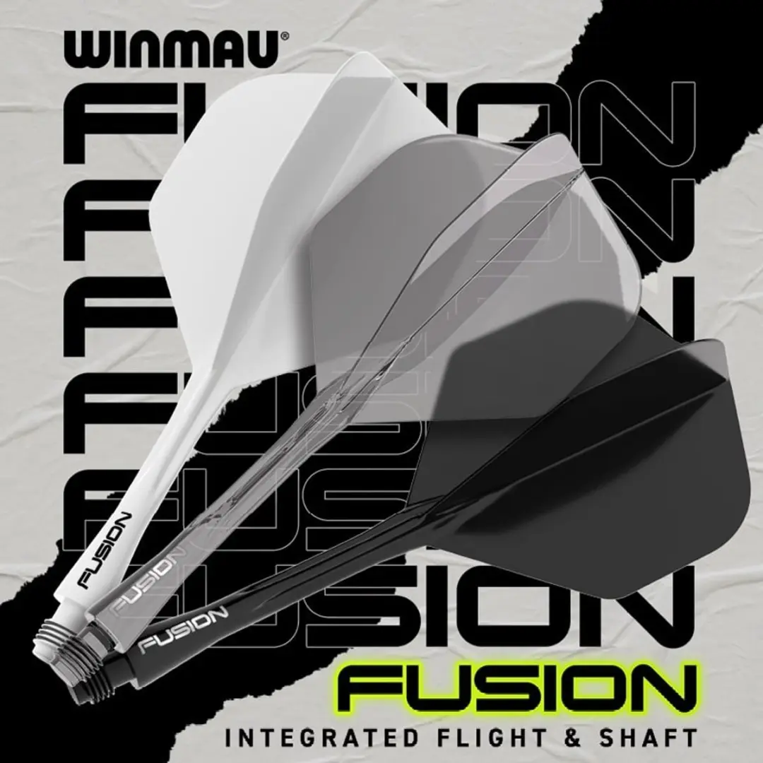 Winmau Fusion Smokey Grey Dart Flights - 3 Stuks