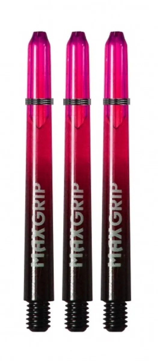 XQMax Maxgrip Dart Shafts QD7005180 - 3 Stuks - Rood