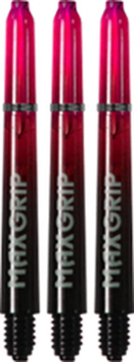 XQMax Maxgrip Dart Shafts QD7005180 - 3 Stuks - Rood