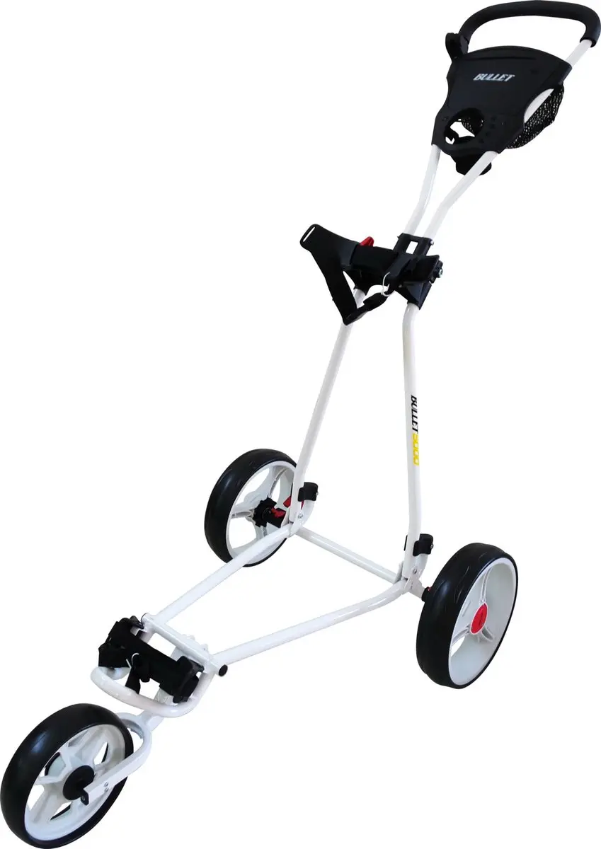 Bullet Comp 5000 3-Wiel Trolley - Wit