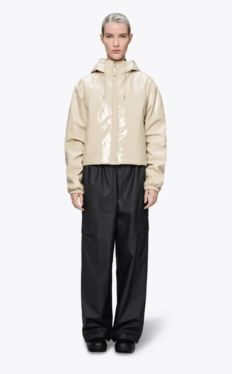 Rains Lohja Short Regenjas - Beige